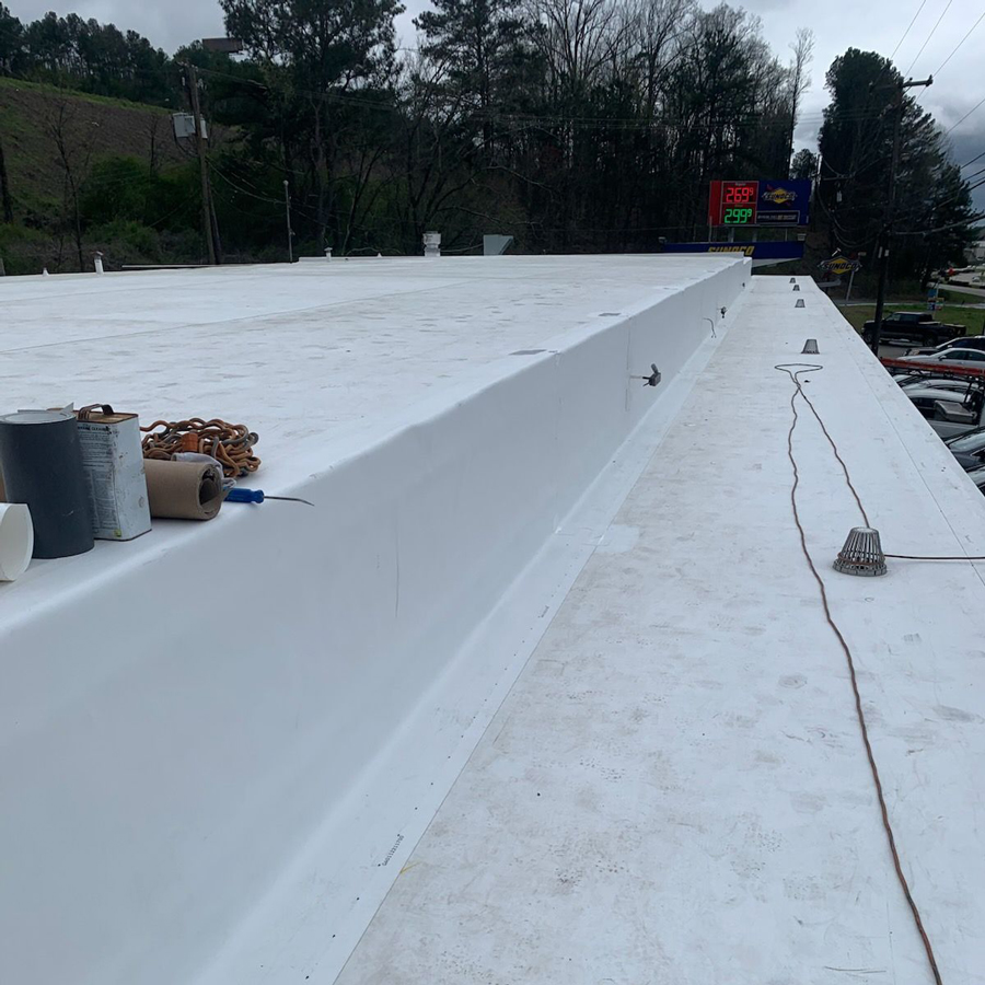 Elevated Roofing Commercial Rooftop